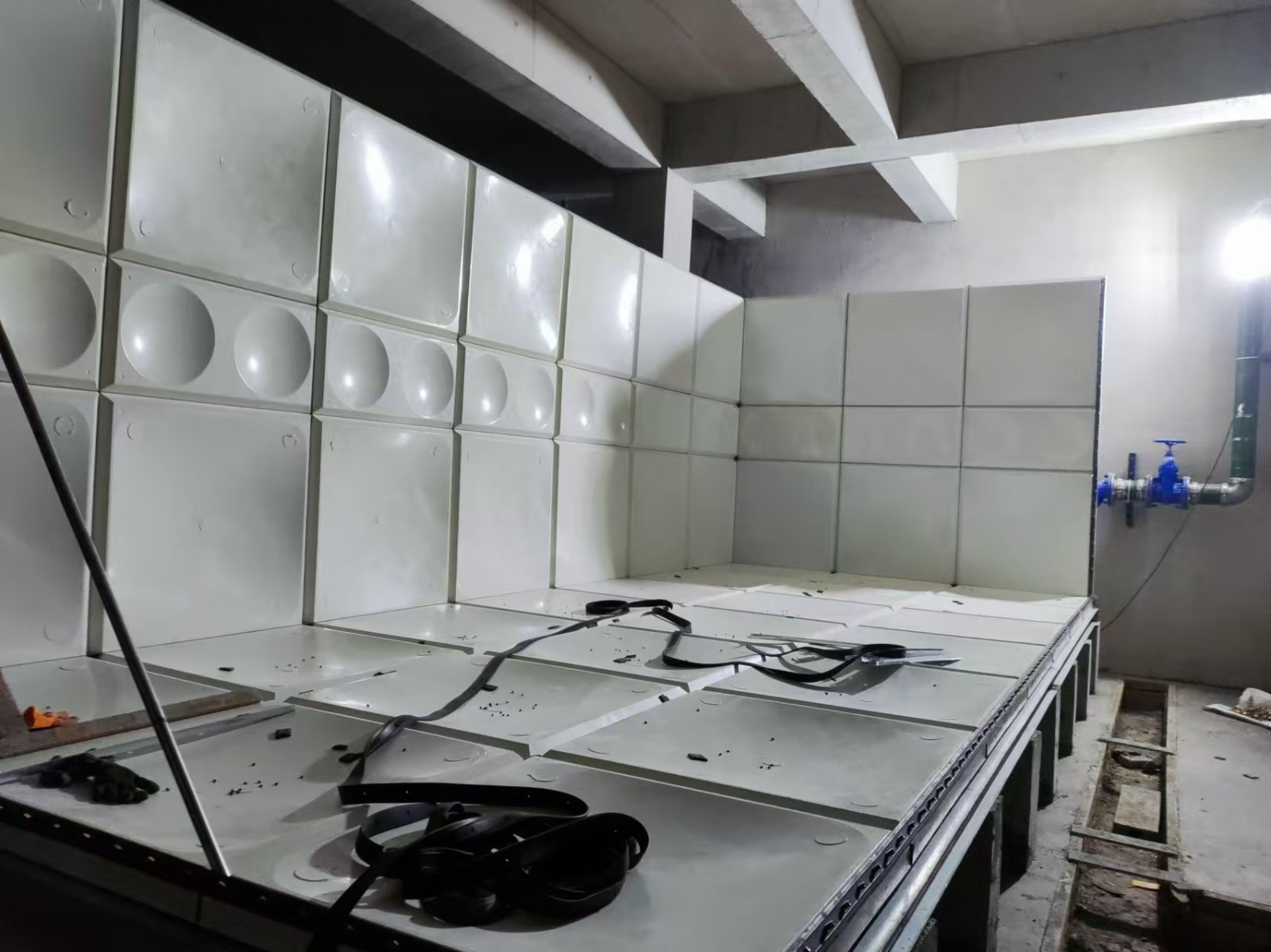 陜西渭南蒲城縣玻璃鋼生活水箱